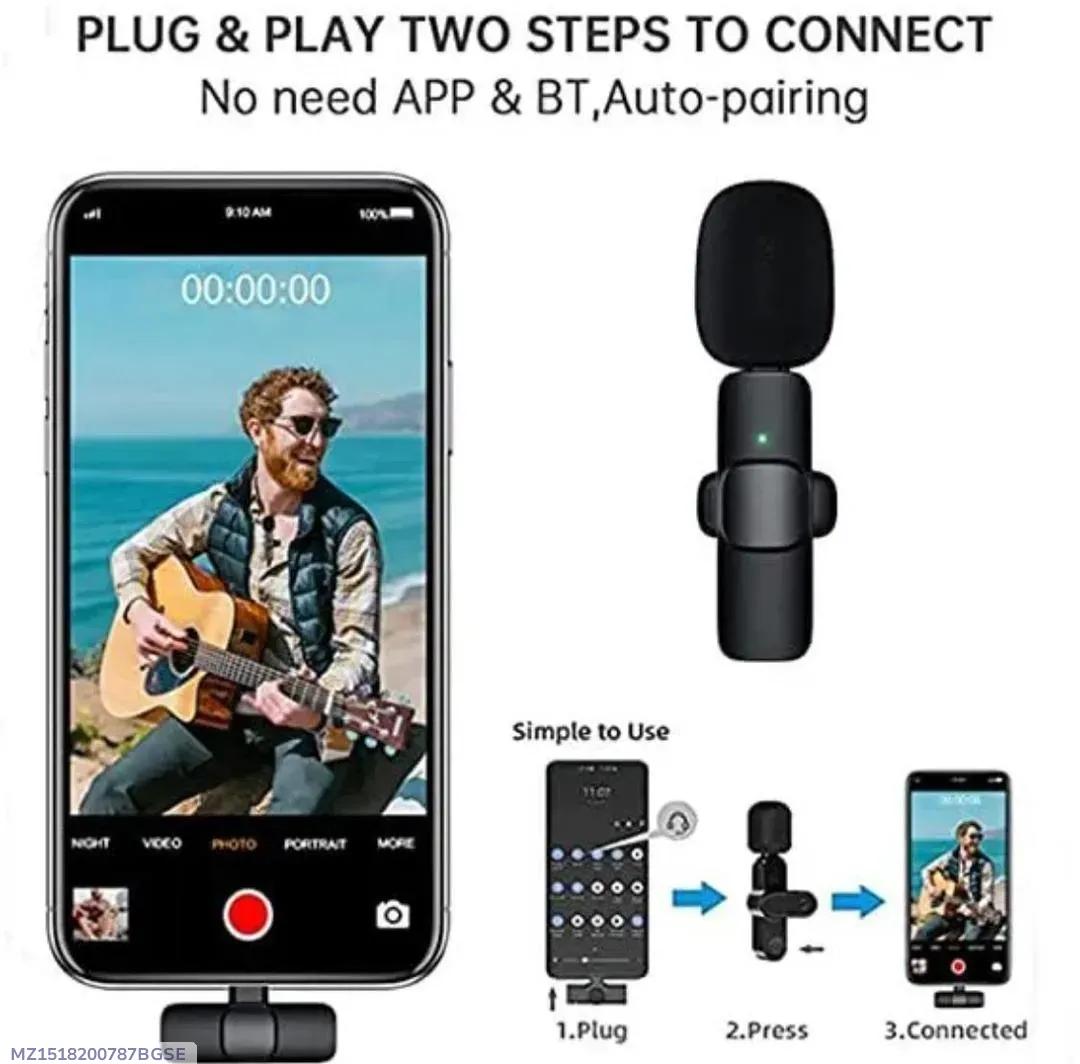 Premium Black Microphone