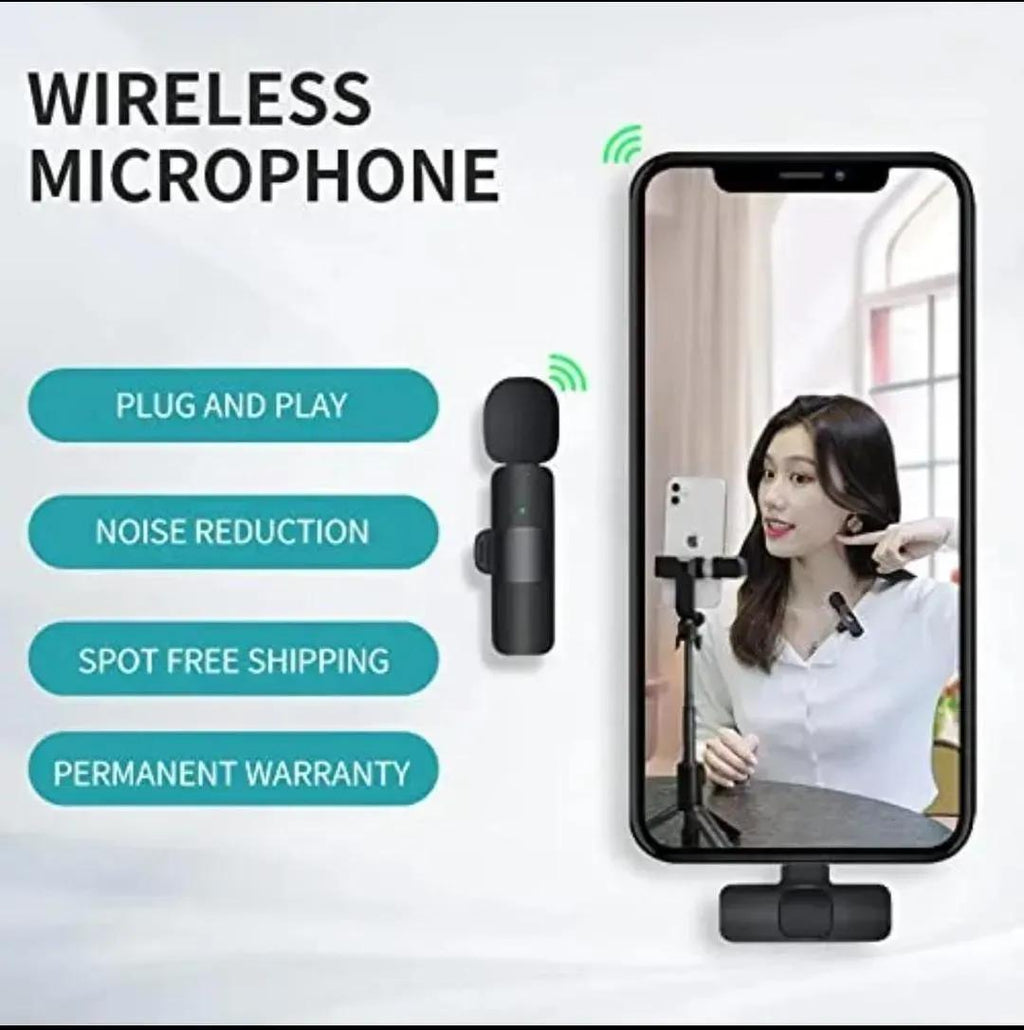 Premium Black Microphone