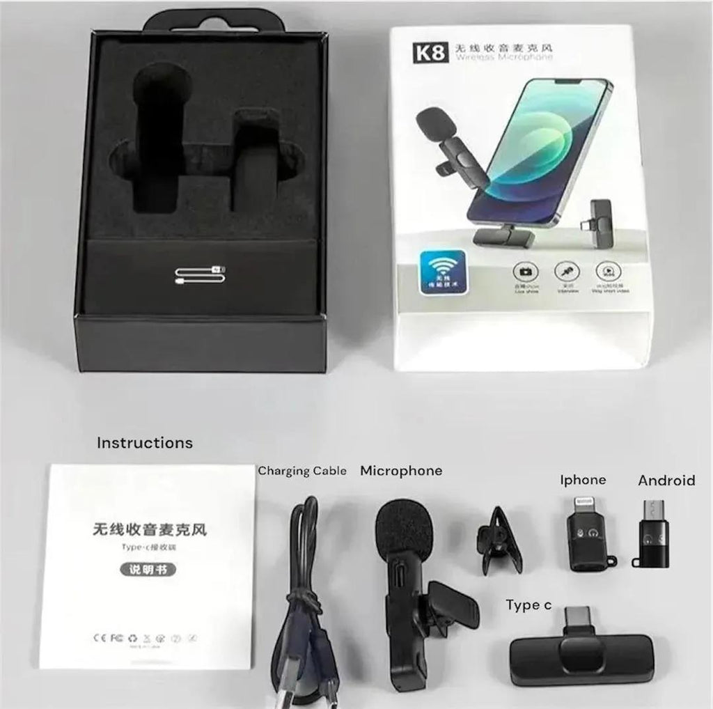 Premium Black Microphone