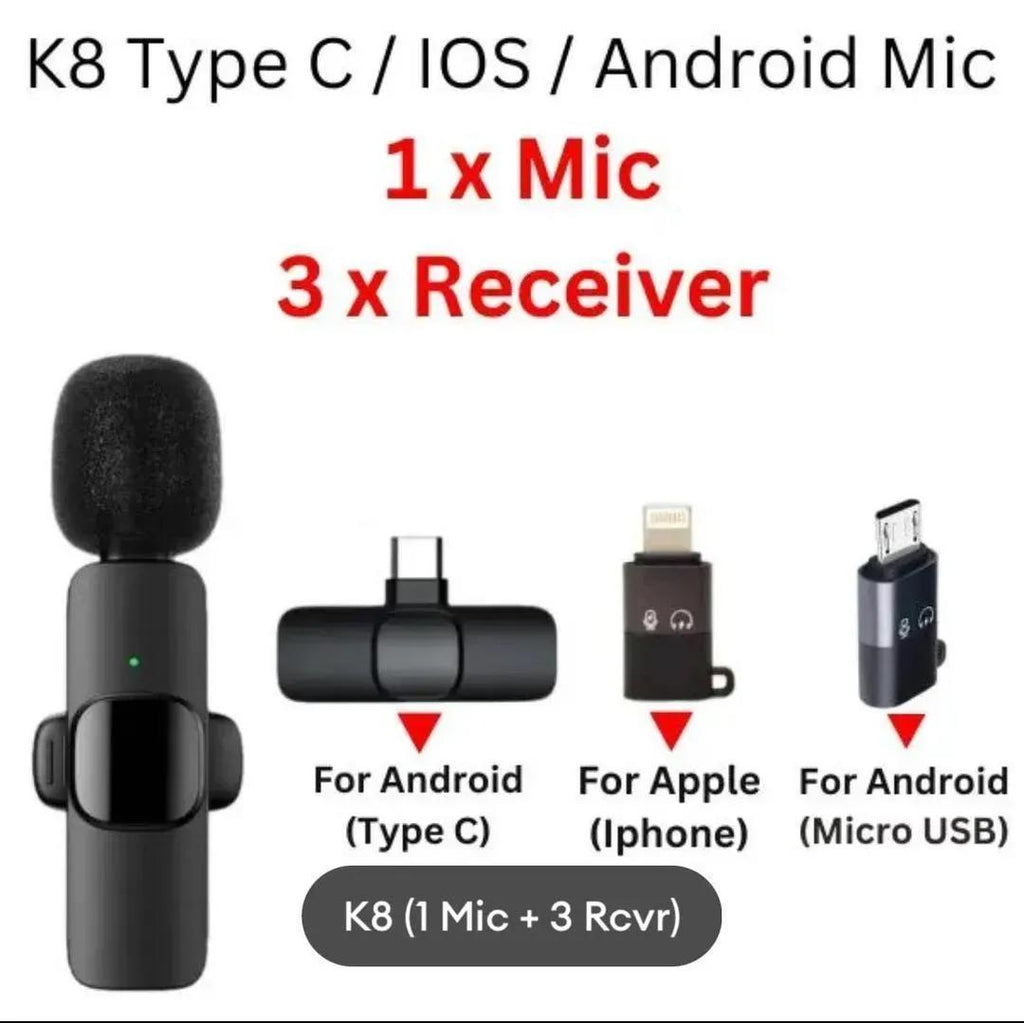 Premium Black Microphone