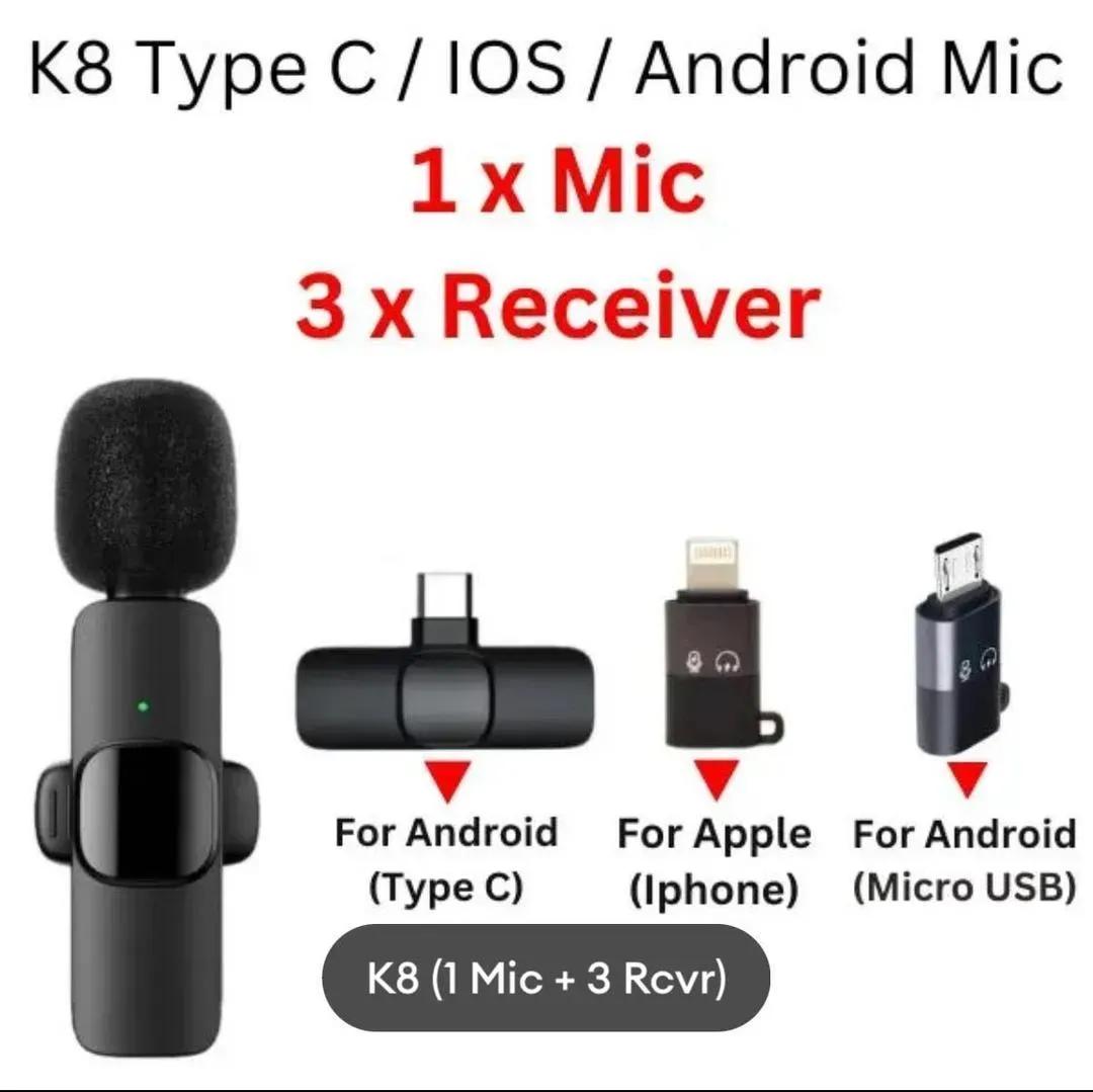 Premium Black Microphone