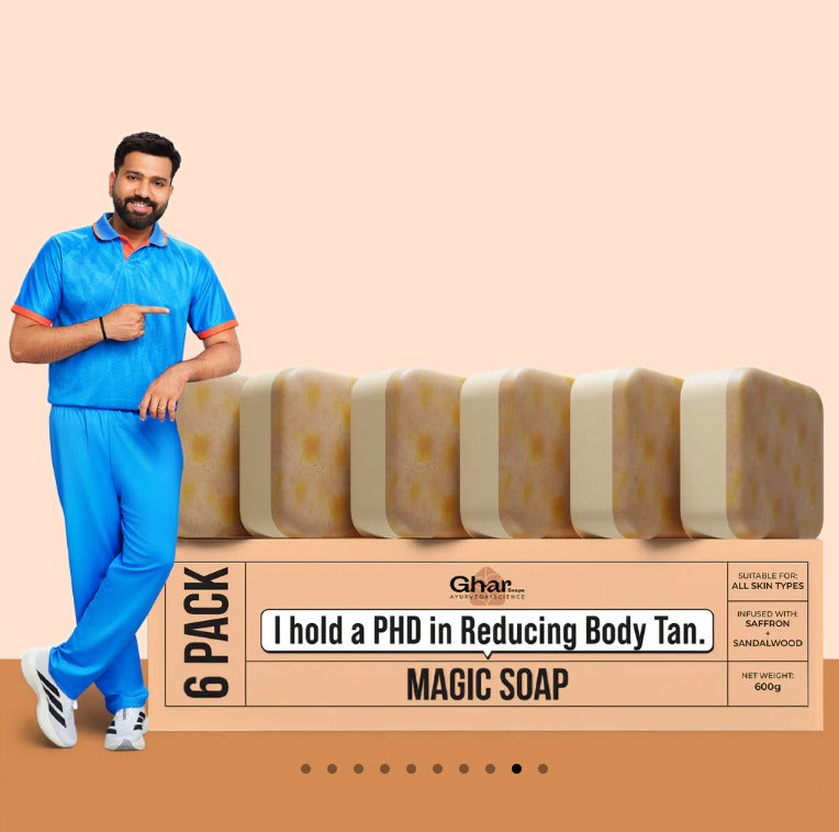 Magic Soap (Sandal Wood and Saffron Soap)